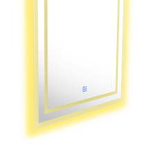 Espejo Rectangular Calatea, con Luz LED Cálida +Touch