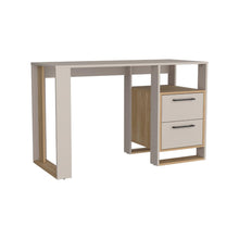 Escritorio Acrep, Capri y Fresno Europeo, con dos cajones para ubicar objetos ZF