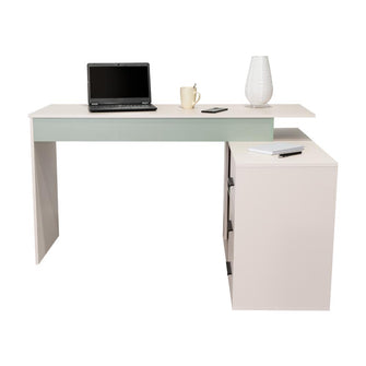 Escritorio en L Up, Carpi y Agave, cuenta con un amplio especio de trabajo