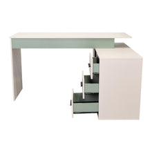 Escritorio en L Up, Carpi y Agave, cuenta con un amplio especio de trabajo