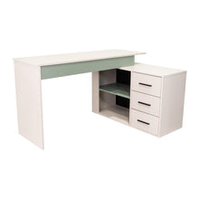 Escritorio en L Up, Carpi y Agave, cuenta con un amplio especio de trabajo