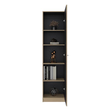 Biblioteca Home Eco, Cartagena y Wengue, con Cinco Entrepaños
