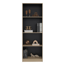Biblioteca Home, Cartagena y Wengue, con Cuatro Entrepaños ZF