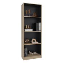 Biblioteca Home, Cartagena y Wengue, con Cuatro Entrepaños ZF