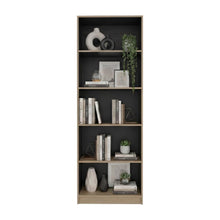 Biblioteca Home, Cartagena y Wengue, con Cinco Entrepaños ZF