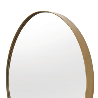 Espejo circular D58 Dorado
