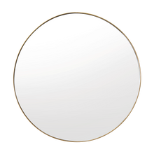 Espejo circular D58 Dorado