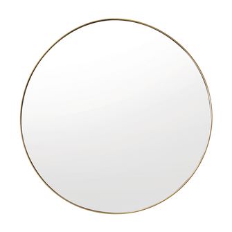 Espejo circular D58 Dorado
