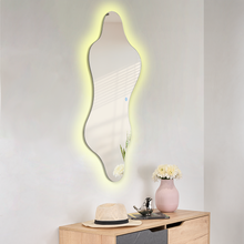 Espejo Irregular Dominic, Diseño Moderno + LED