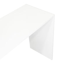 Escritorio Estelar Plus, Café Claro y Blanco, cuenta con tres entrepaños laterales