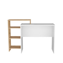 Escritorio Estelar Plus, Café Claro y Blanco, Madera RH