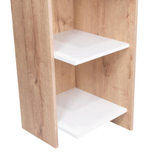 Escritorio ¡Wow!, Café Claro y Blanco, con Entrepaños y Amplia Superficie De Trabajo ZF