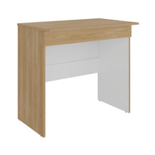 Escritorio Colima, Fresno Europeo y Blanco, con Entrepaños y Cajon