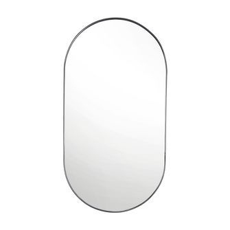 Espejo Grecia, Color Negro, Semicirculo
