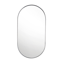 Espejo Grecia, Color Negro, Semicirculo