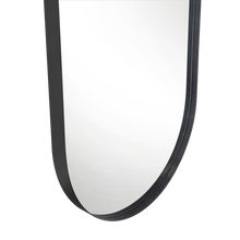 Espejo Grecia, Color Negro, Semicirculo