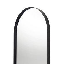 Espejo Grecia, Color Negro, Semicirculo