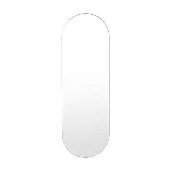 Espejo Curvo Lucera, Gris, Diseño Moderno