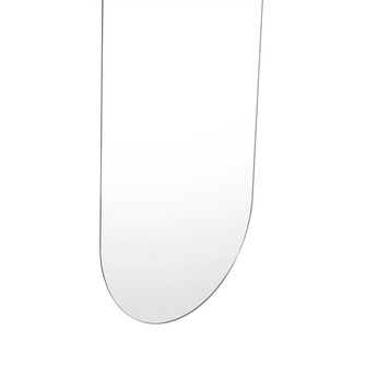 Espejo Curvo Lucera, Gris, Diseño Moderno