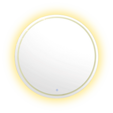Espejo Circular Lotto, con Luz LED y Botón Touch