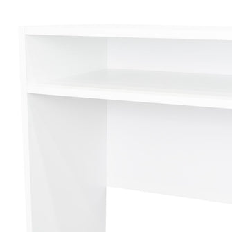Escritorio Estelar, Blanco Duqueza, cuenta con un entrepaño