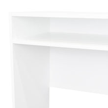 Escritorio Estelar, Blanco Duqueza, cuenta con un entrepaño