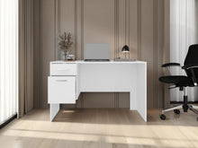 Escritorio Mellier, Blanco Duqueza, con Amplia Superficie de Trabajo ZF