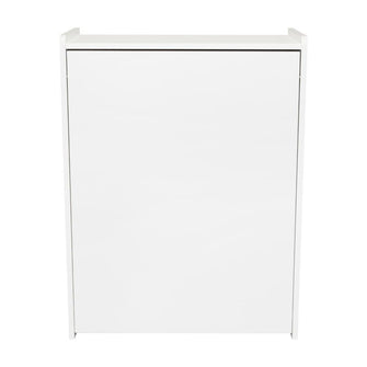 Escritorio Plegable Lesli, Blanco Duqueza, con un diseño funcional y practico