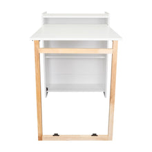 Escritorio Plegable Lesli, Blanco Duqueza, con un diseño funcional y practico