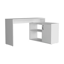 Escritorio Axis Eco, Blanco Duqueza, con amplio espacio de trabajo