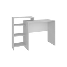 Escritorio Estelar Plus, Blanco Duqueza, Cuenta con Tres Entrepaños Laterales