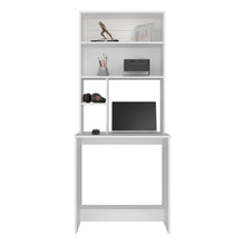 Escritorio Hucth, Kronos Blanco, con Un Cajón Deslizable y Puerta Batiente ZF
