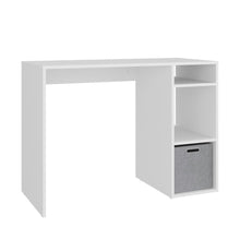 Escritorio Dalia, Kronos Blanco, Con 3 Entrepaños y Amplia Superficie De Trabajo ZF