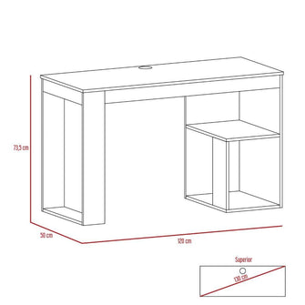 Combo Para Oficina Malaga, Incluye Escritorio y Mesa de Centro