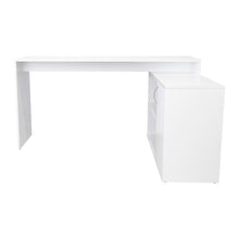 Escritorio En L Axis, Blanco Nevado, ZF