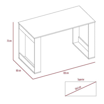 Combo para Oficina Fennel, Incluye Escritorio y Silla de Escritorio