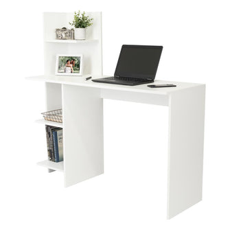 Escritorio ¡Wow!, Blanco Duqueza, con Cuatro Entrepaños