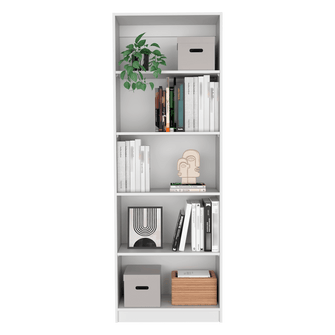 Combo de Bibliotecas Home, Blanco Incluye Tres Bibliotecas - VIRTUAL MUEBLES