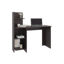 Escritorio Vilna, Grafito, con Amplia Superficie de Trabajo