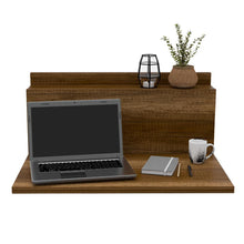 Escritorio Terra, Cobre, con Amplio Espacio y Diseño Minimalista