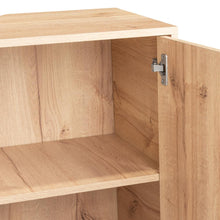 Escritorio En L Axis, Cafe Claro, con amplio espacio de trabajo