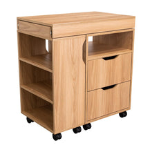 Escritorio Extensible Diego, Fresno y Wengue,  incluye dos cajones