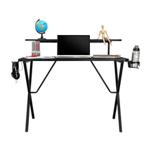 Escritorio Gamer Blanck, Wengue, en tablero 18mm