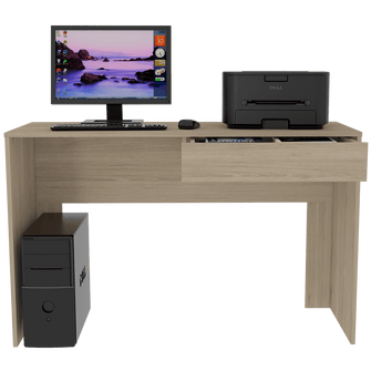 Escritorio Mantis, Beige, con Un Cajón Organizador