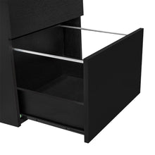 Escritorio Venus, Wengue, con Dos Cajones Multiusos y Un Cajón Archivador Adicional