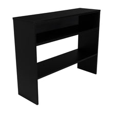 Mesa Auxiliar Ascher, Wengue, Con Dos Entrepaños