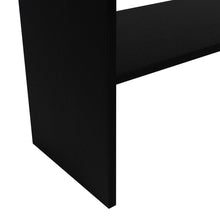 Mesa Auxiliar Ascher, Wengue, Con Dos Entrepaños