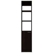 Estantería de Baño Mulán, Wengue, con Cinco Entrepaños