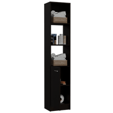 Estantería de Baño Mulán, Wengue, con Cinco Entrepaños  ZF