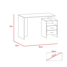 Escritorio Texas, Wengue,  con Dos Cajones Multiusos